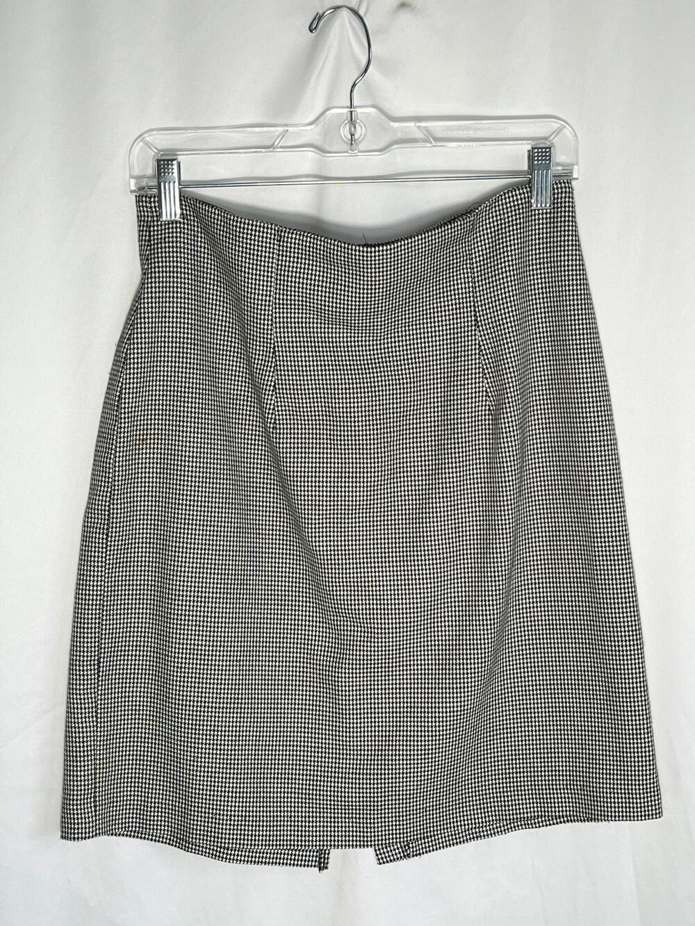 Vintage Houndstooth Pencil Skirt Sz L